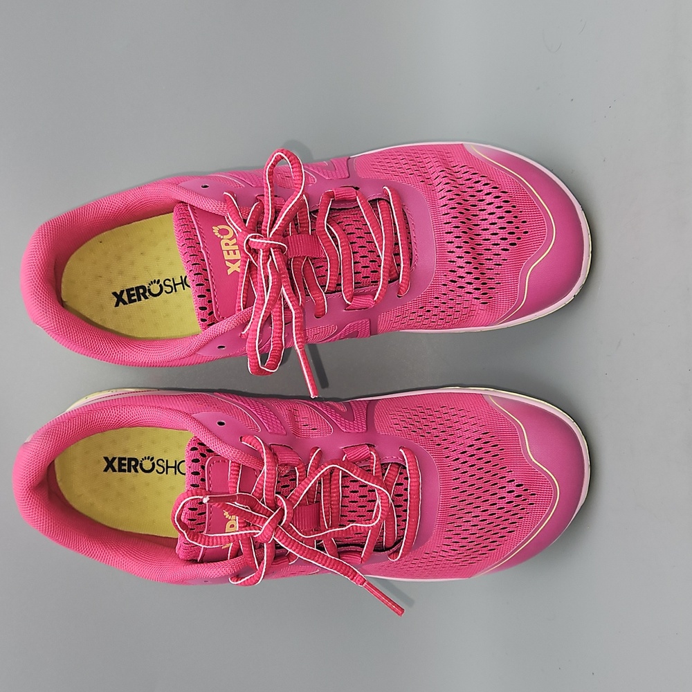 Xero Shoes Women's HFS II Pink Minimalist Barefoot Zero Drop Running Women 7.5 - Picture 10 of 13